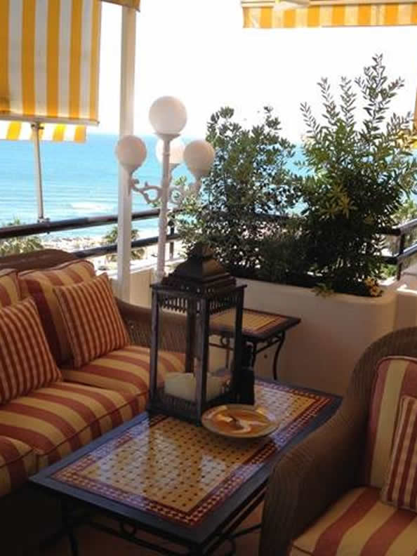 Reforma de jardineras en ático de Marbella