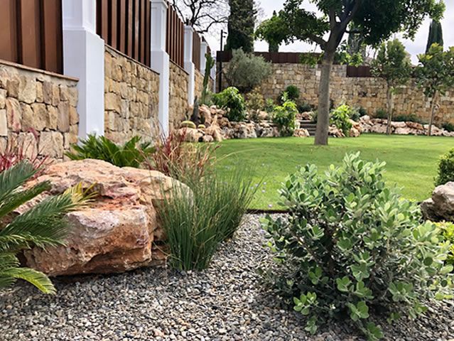 Proyecto de jardinería en Málaga